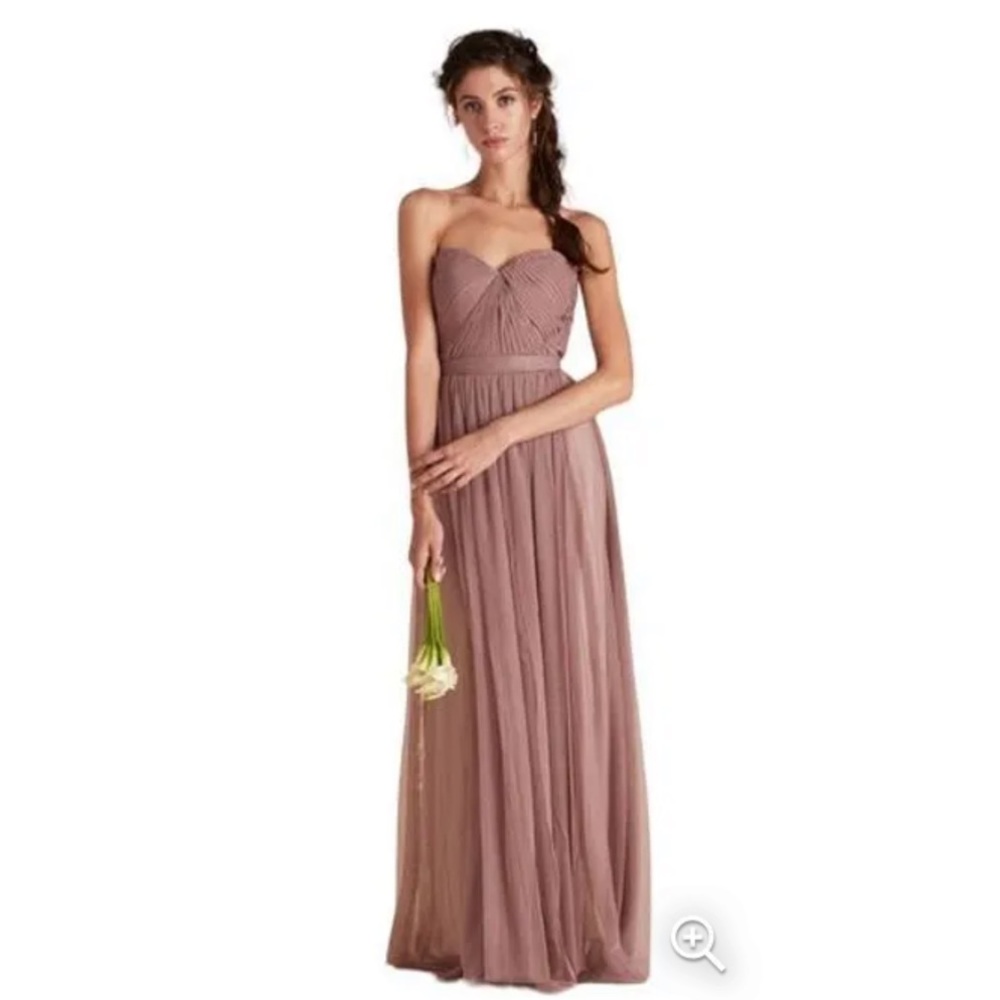 Birdy grey Christina convertible tulle dress- sandy mauve